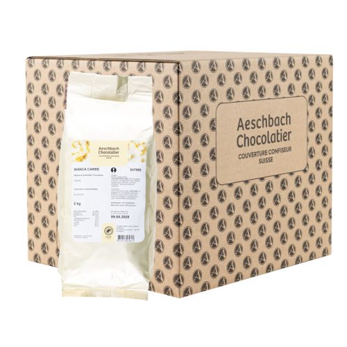 Couverture 'Bianca Narziss' 27% weiß, Drops | Chips (4 Btl à 2 kg)